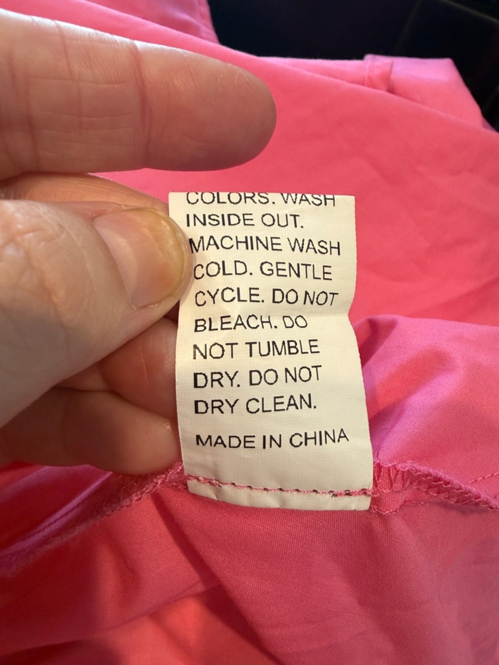 SHEIN Hot Pink Ruffled V-Neck Midi Dress with Puff Sleeves - Picture 6 of 6